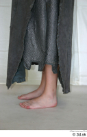  Photos Medieval Woman in grey dress 1 grey dress historical Clothing leg lower body 0009.jpg